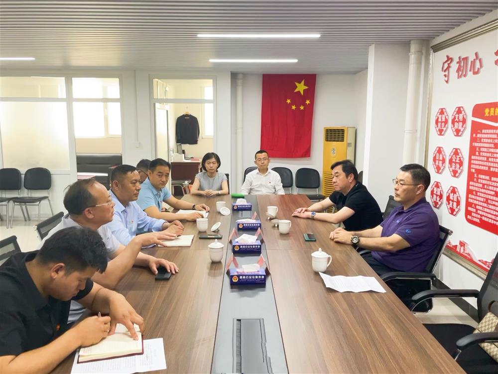 学党史，办实事 济南产发集团到楚庄村党支部走访调研